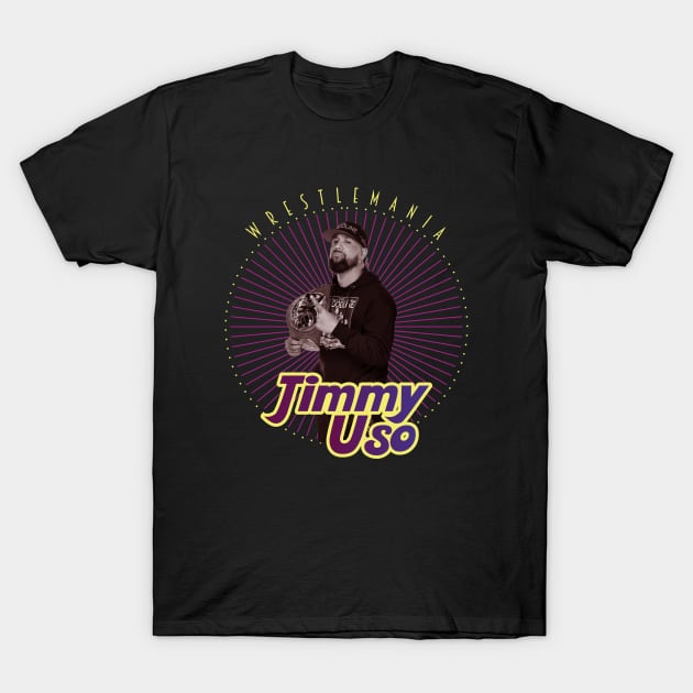 jimmy uso T-Shirt by mapasakehh